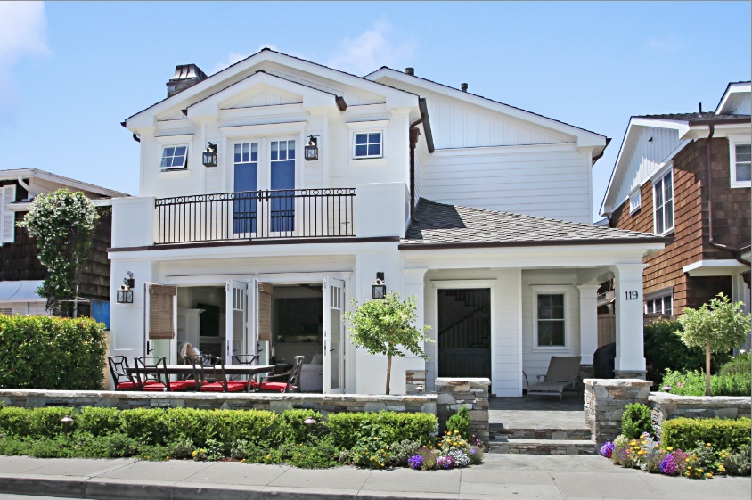 Outstanding Custom Nantucketstyle Residence on Serene Little Balboa