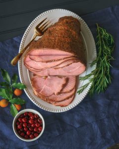 Spiral sliced ham is an effortless party entree.