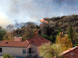 Scenes from recent Orange County wildfires.