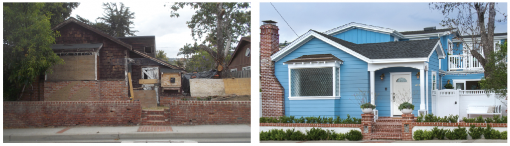 From condemned property eyesore to beautiful Laguna living, this Glenneyre rebuild has added value to the neighborhood.